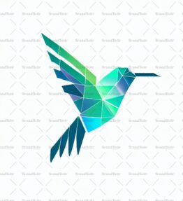 Geometrischer Kolibri